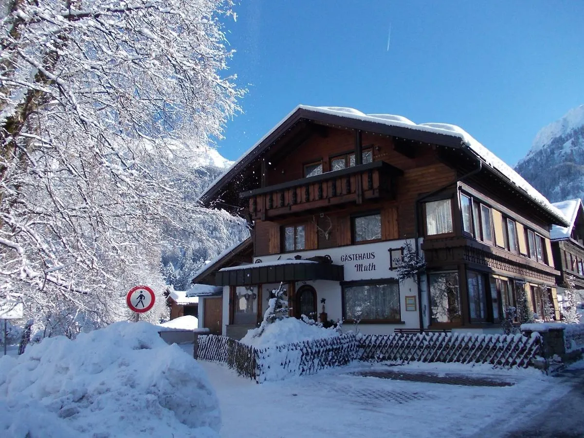 Apartment Gaestehaus Math Oberstdorf